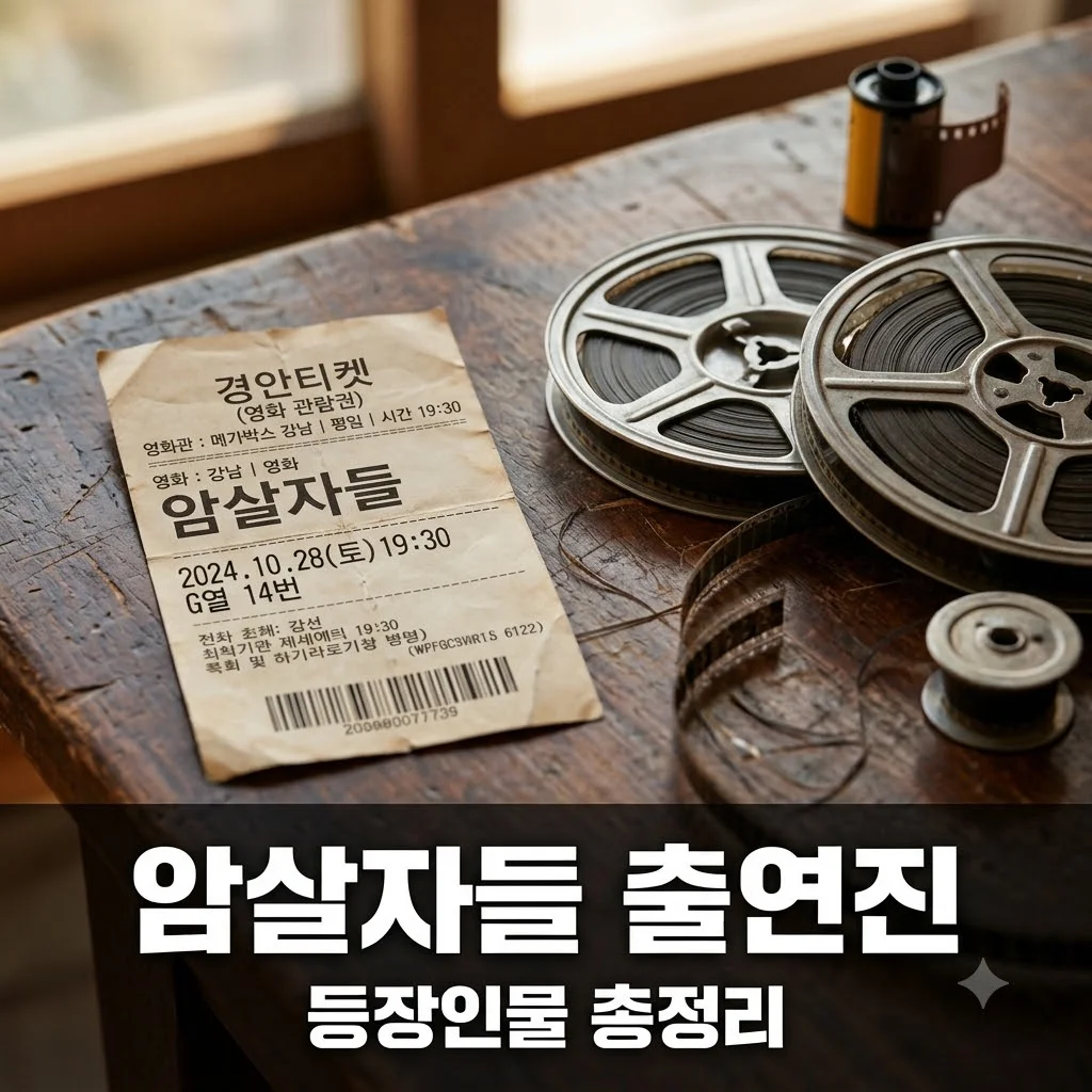 암살자들 출연진 및 등장인물 완벽 정리