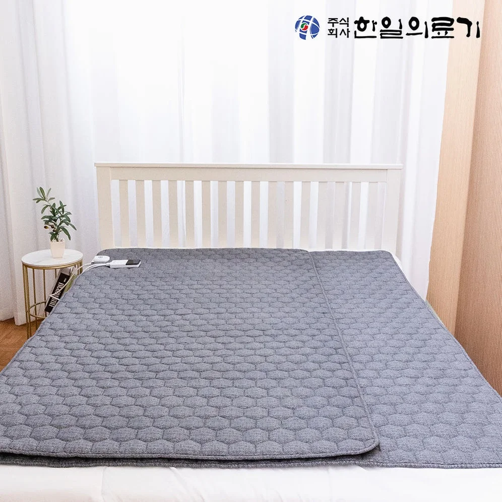 한일의료기 탄소매트 전기매트 온열매트 전자파없는 1인용 전기장판 캠핑 전기요 싱글 프리즘 상세 이미지 3