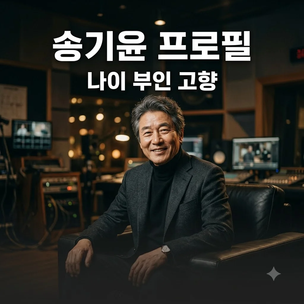 송기윤 탤런트 나이 부인 고향 프로필 데뷔 리즈 과거 활동 총정리