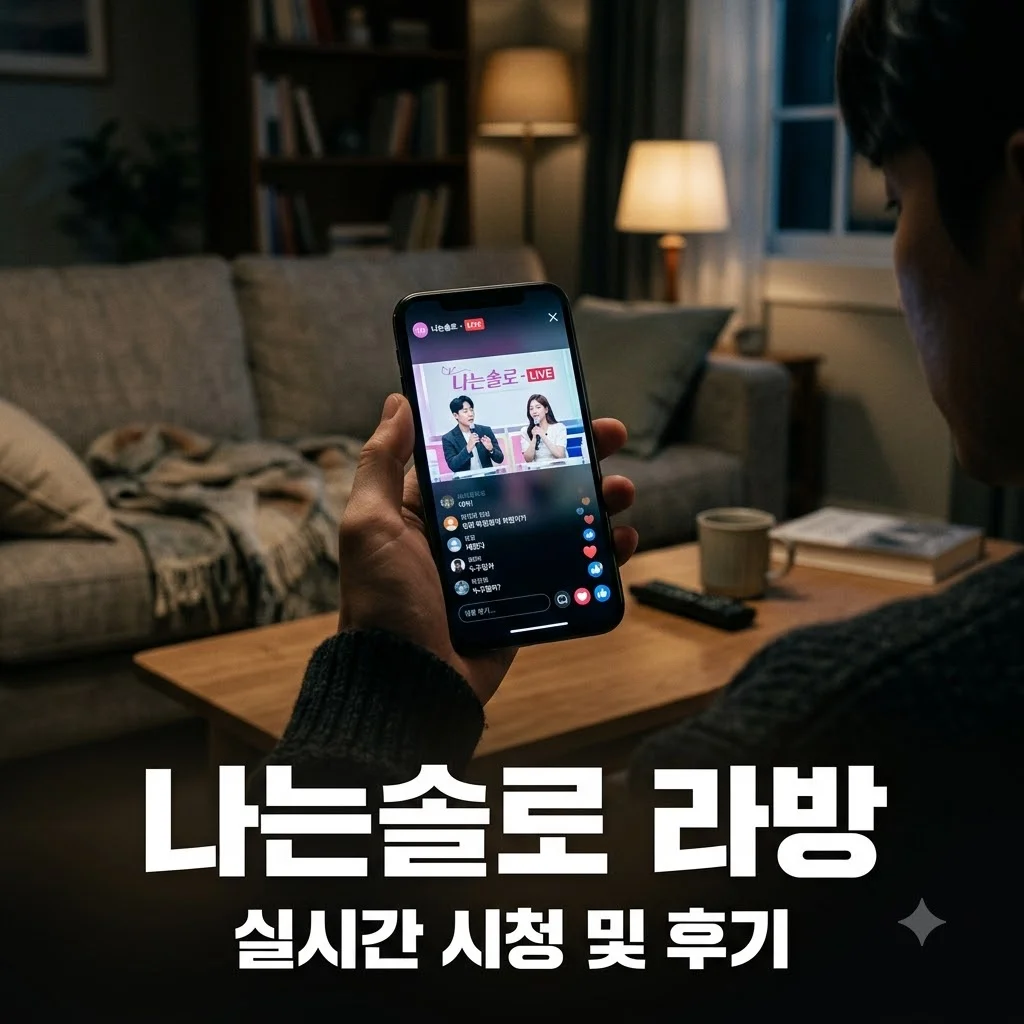 나는솔로 라방 실시간 시청 방법과 방송 출연자들의 뒷이야기 정리