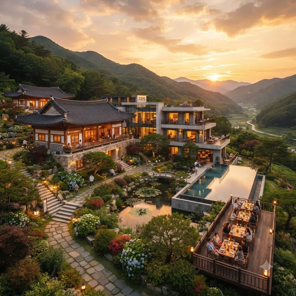 촬영지 및 숙소 위치 특징