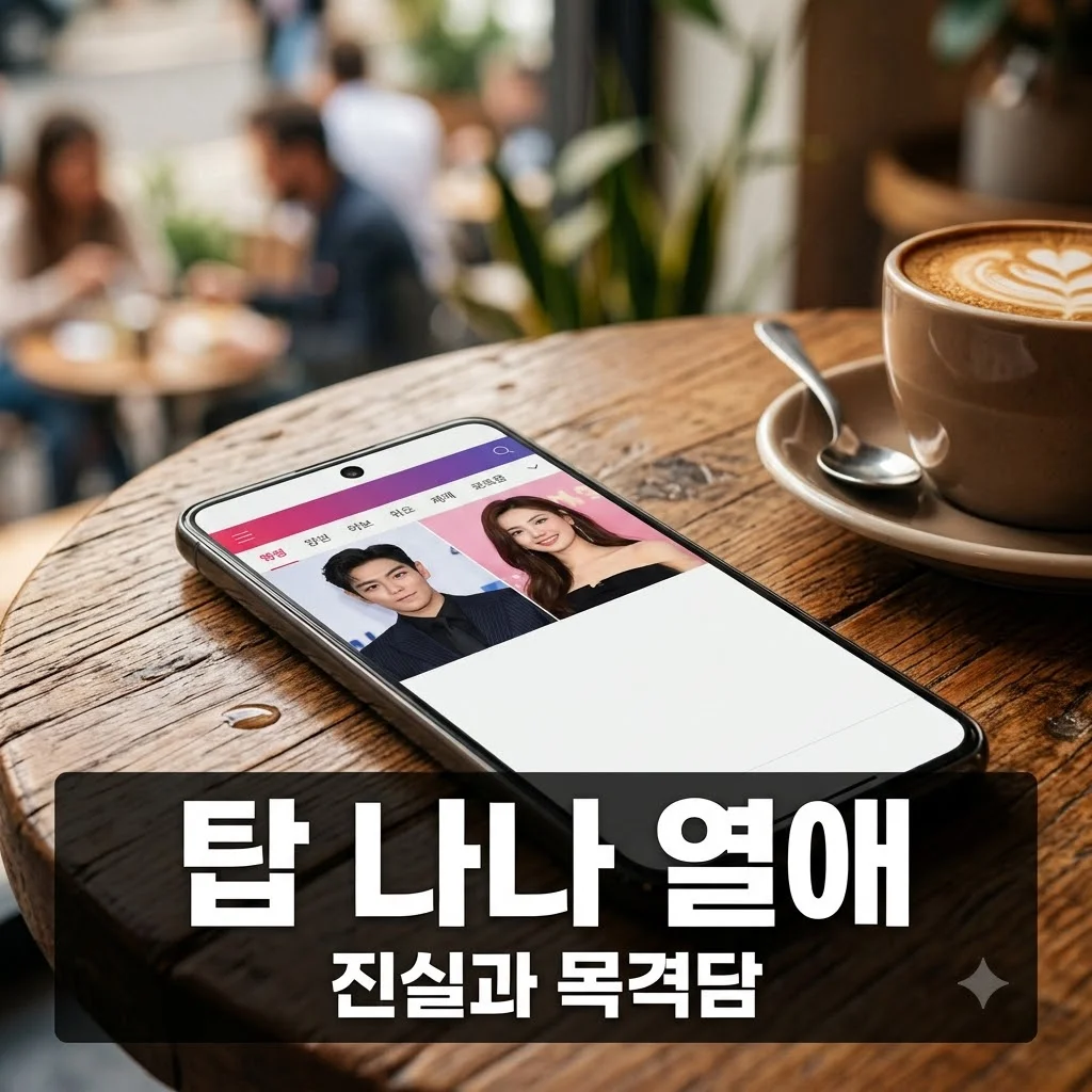 탑 나나 열애설 진실과 두 사람의 목격담 총정리