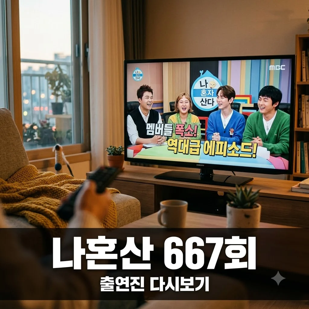 나 혼자 산다 667회 방영 정보 출연진 다시보기 시청률 안내
