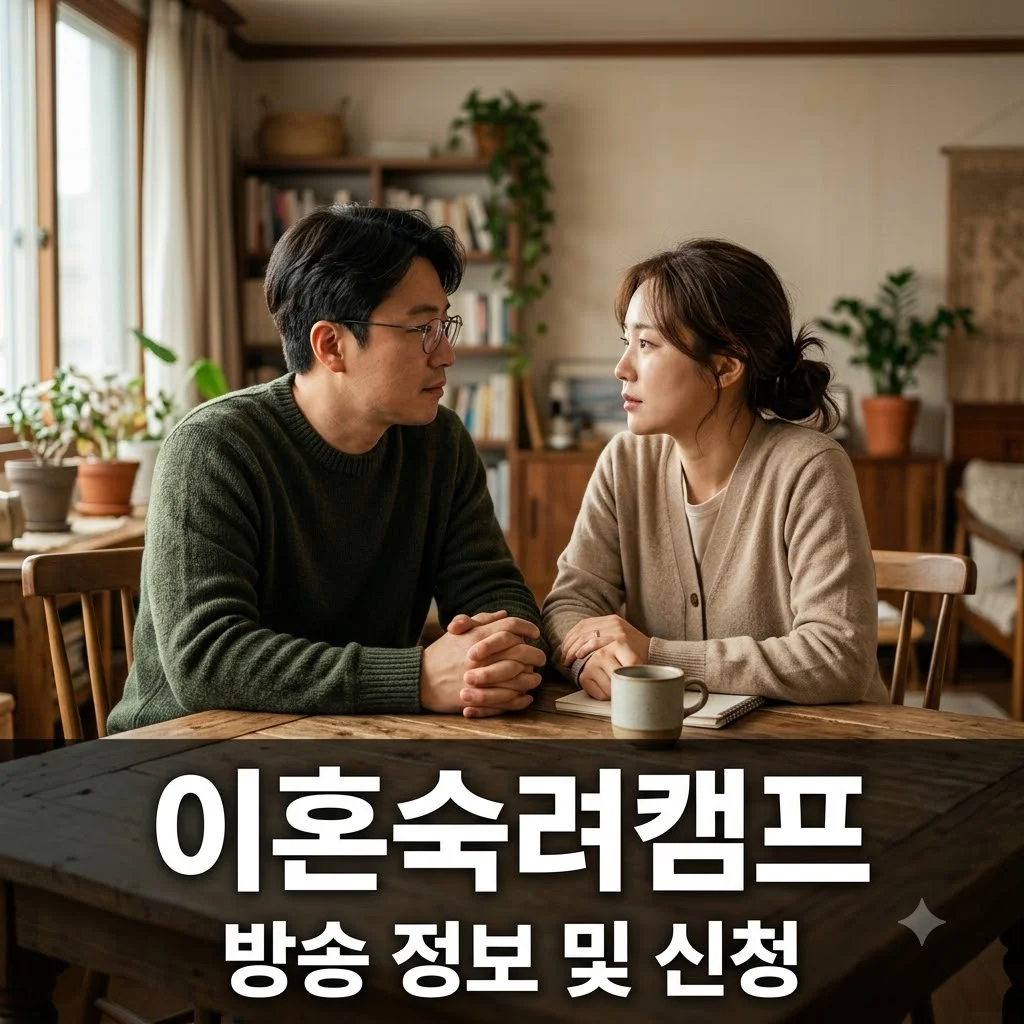 이혼숙려캠프 방송 정보 출연진 다시보기 신청 방법