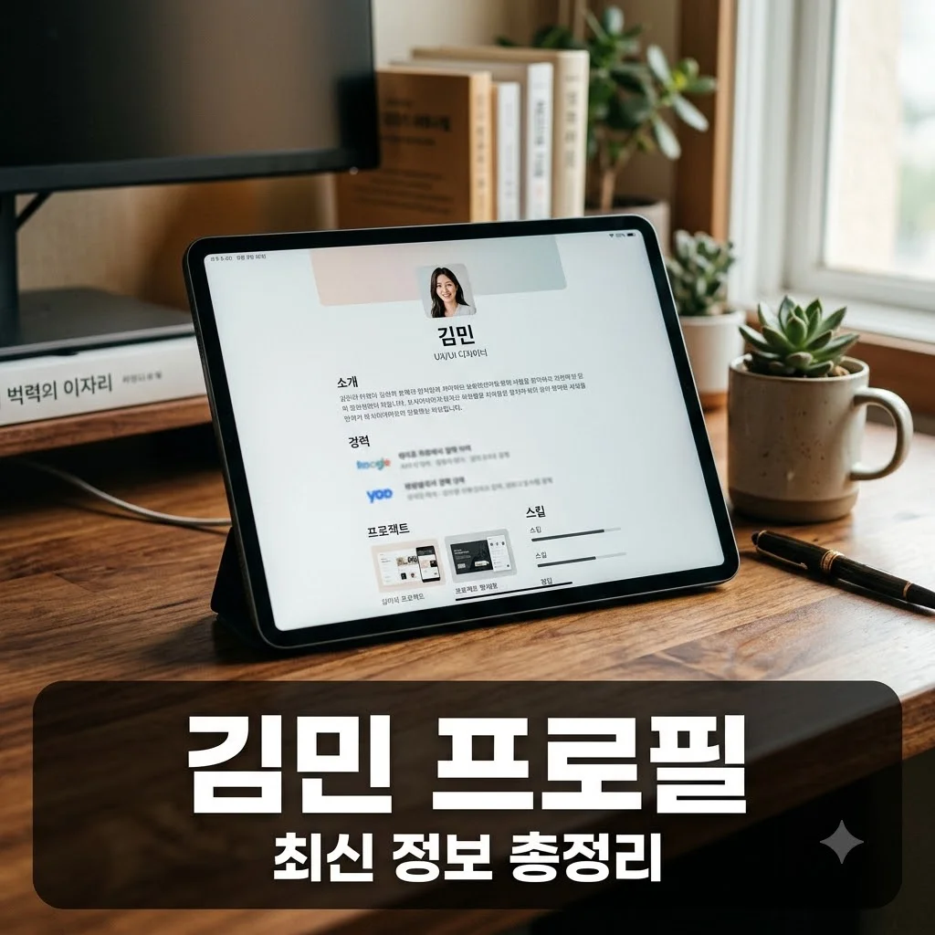 김민 최신 프로필 정보와 활동 내용 총정리
