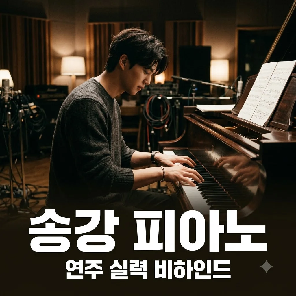 송강 피아노실력 어느정도일까? 작품 속 연주 비하인드