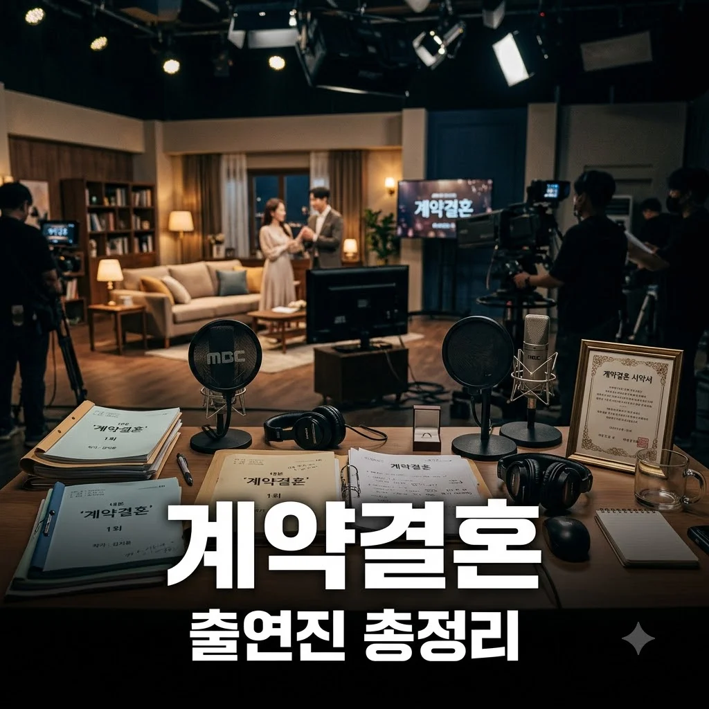 계약결혼 출연진 정보와 방영일 및 회차 정보 총정리