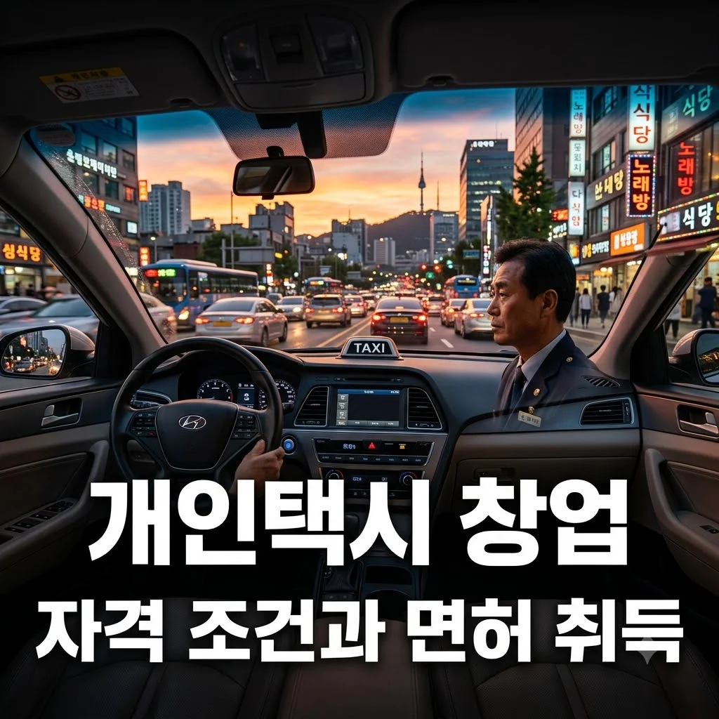 개인적인 택시 운행 조건과 자격, 그리고 시작하기 전 꼭 알아야 할 현실적인 조언