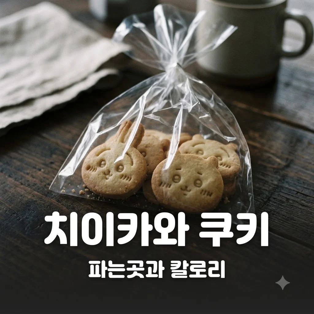 치이카와 쿠키 파는곳 3곳 분석과 칼로리 정보