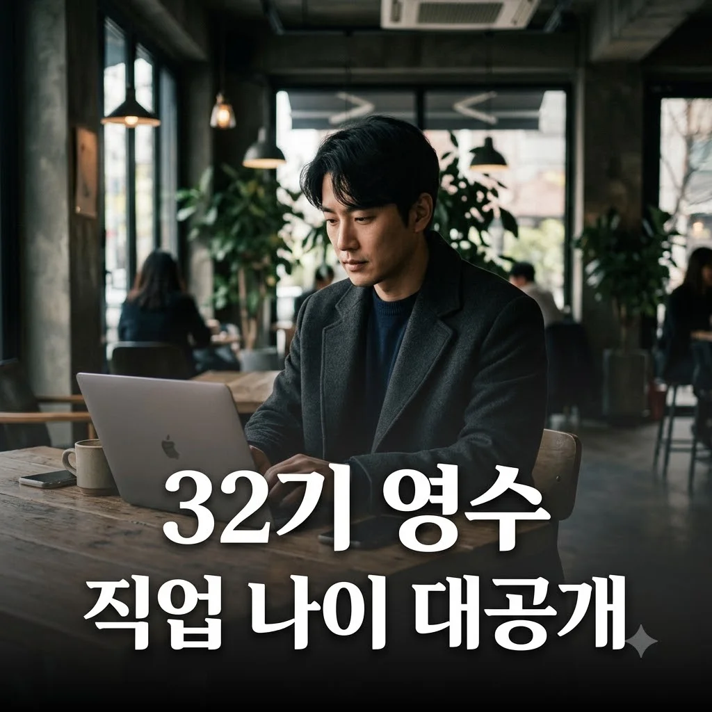 32기 영수 직업 나이 공개 반전 매력 3가지