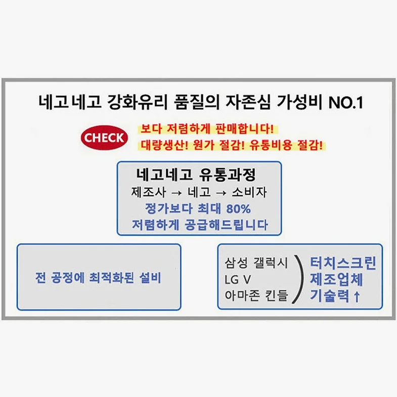 지문인식 강화유리 액정보호필름 갤럭시S25 울트라, 2매입 상세 이미지 9