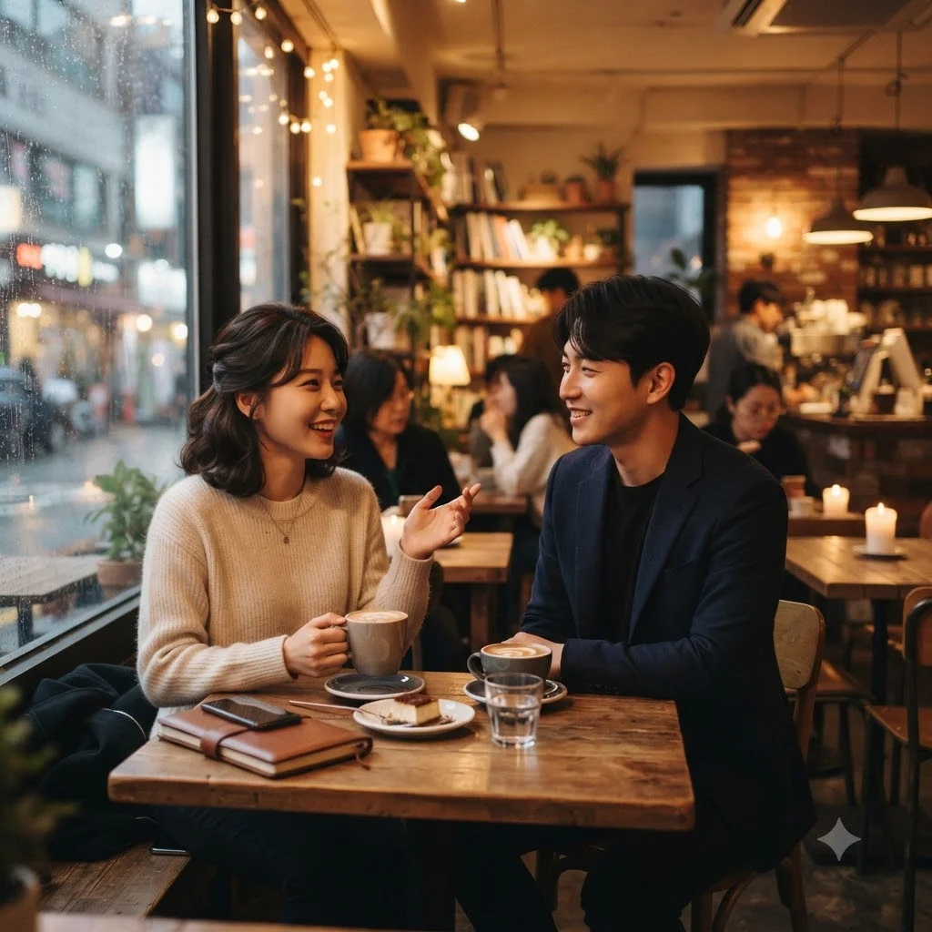 두 사람은 어떤 과정을 거쳐 연인이 되었는가?