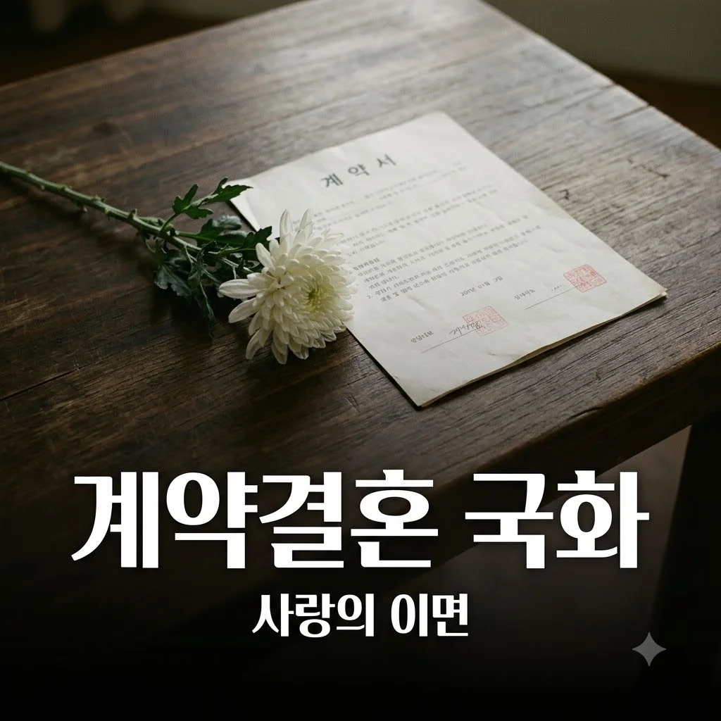 계약결혼 국화: 2026년 기준 실질적 의미와 해석