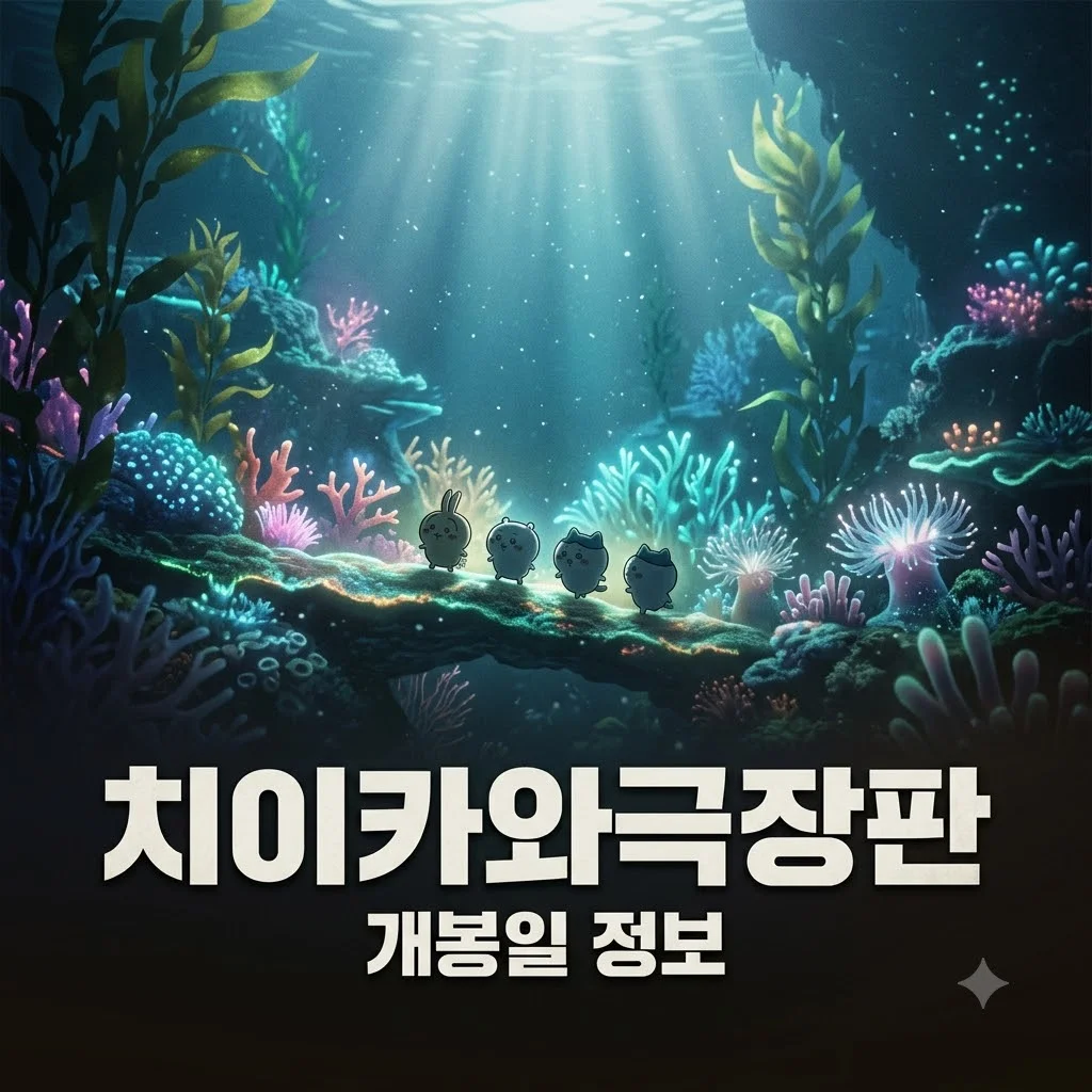극장판 치이카와 인어 섬의 비밀 개봉일 정보 및 관람 포인트 3가지