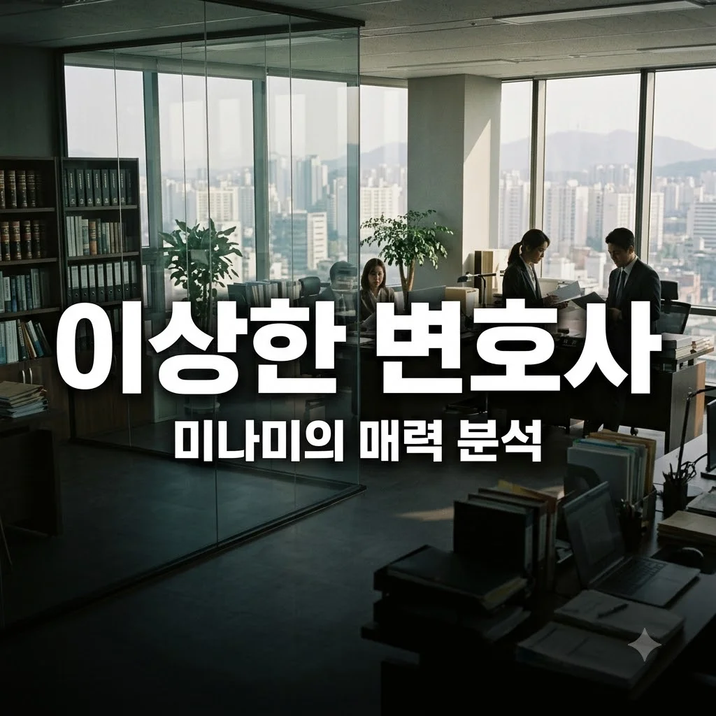 이상한 변호사 미나미 어떤 매력으로 시청자를 사로잡았을까