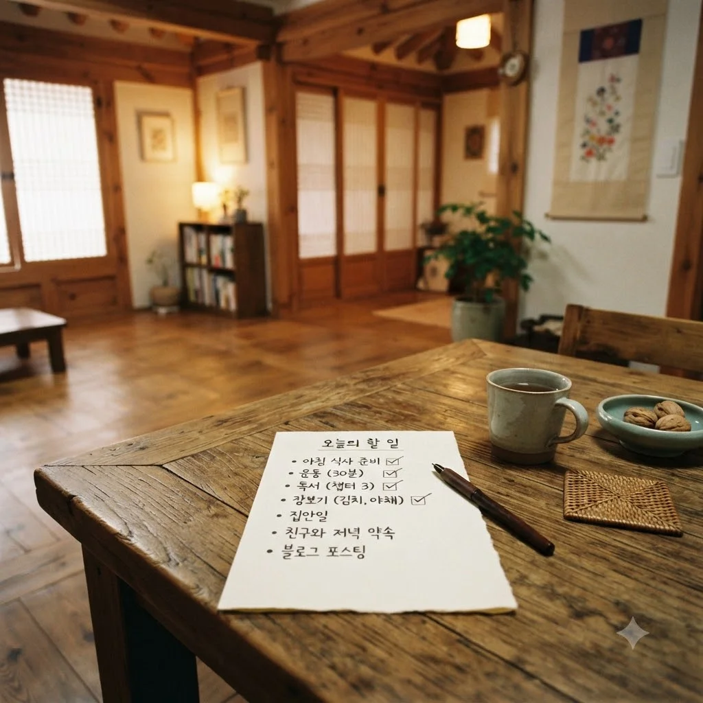 영상 시청 전 체크리스트