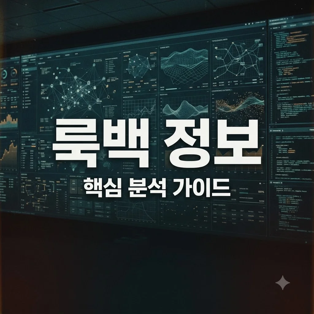 룩백 정보 확인법, 놓치면 손해 보는 핵심 가이드 5가지