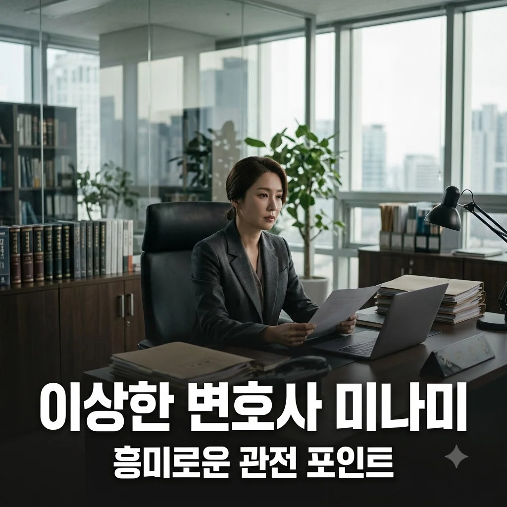이상한 변호사 미나미 줄거리와 결말, 관전 포인트 3가지