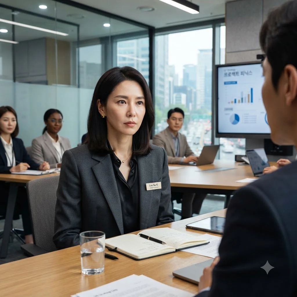 백채림 감독의 구체적인 입장과 대처는 무엇인가요?