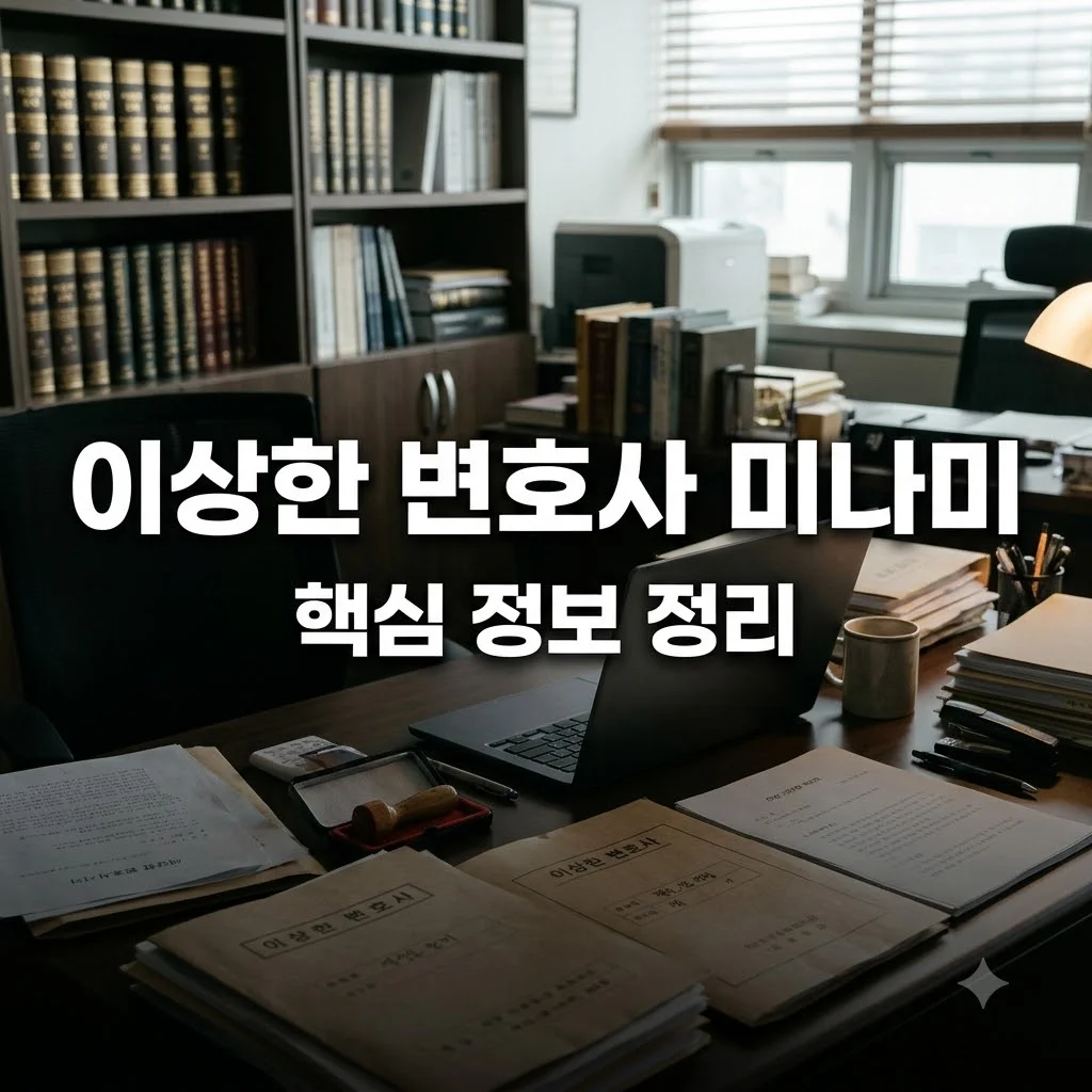 이상한 변호사 미나미 방송 정보 및 주요 특징 총정리